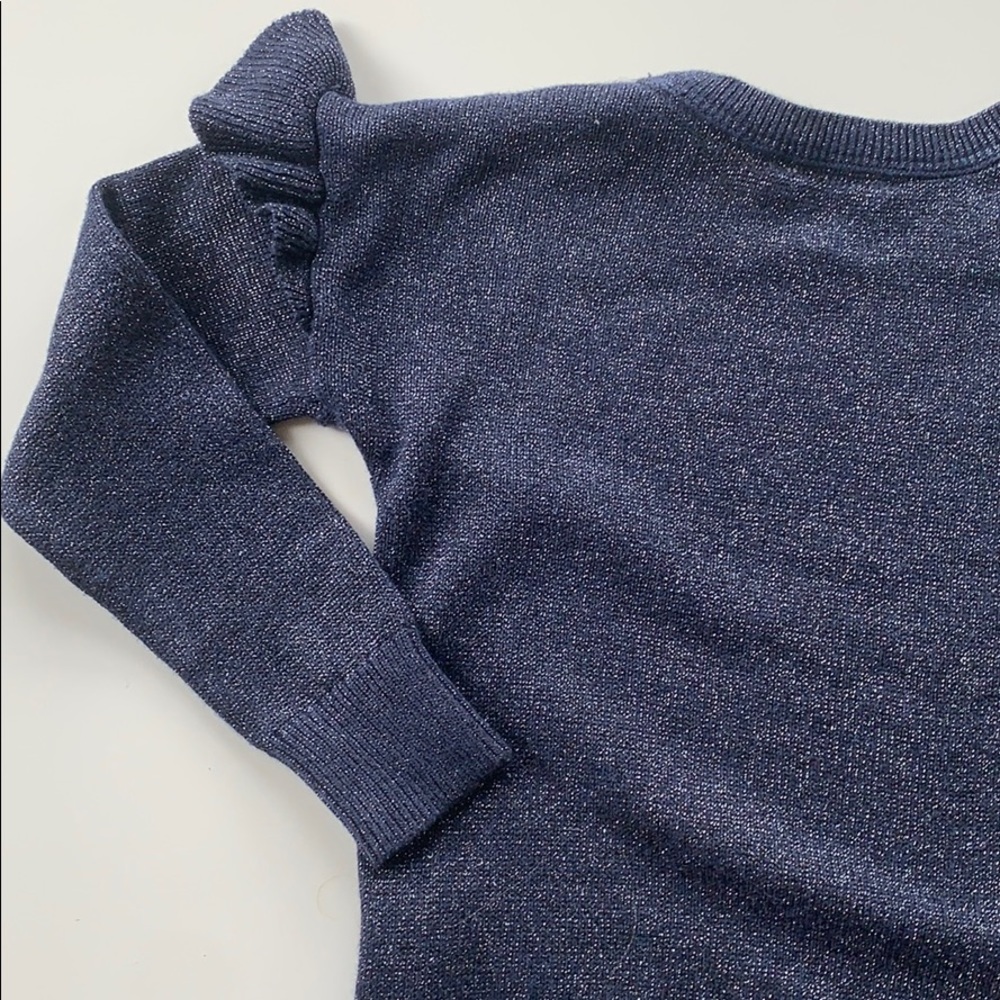 🎉LIKE NEW🎉 GAP RUFFLE SWEATER - Picture 5 of 8